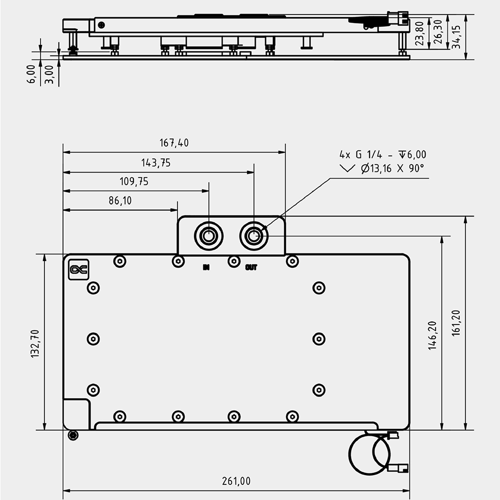 Rtx 5080 16Gb - Alphacool Core – bloc d'eau pour