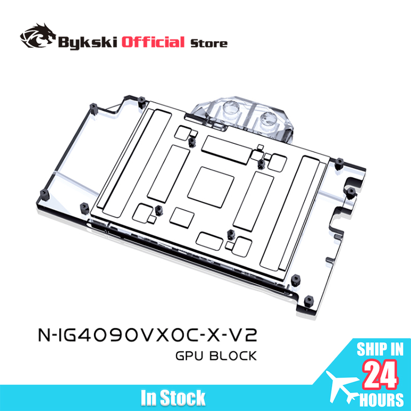Rtx 4090 Water Block - Bykski N-IG4090VXOC-X-V2 bloc d'eau pour coloré
