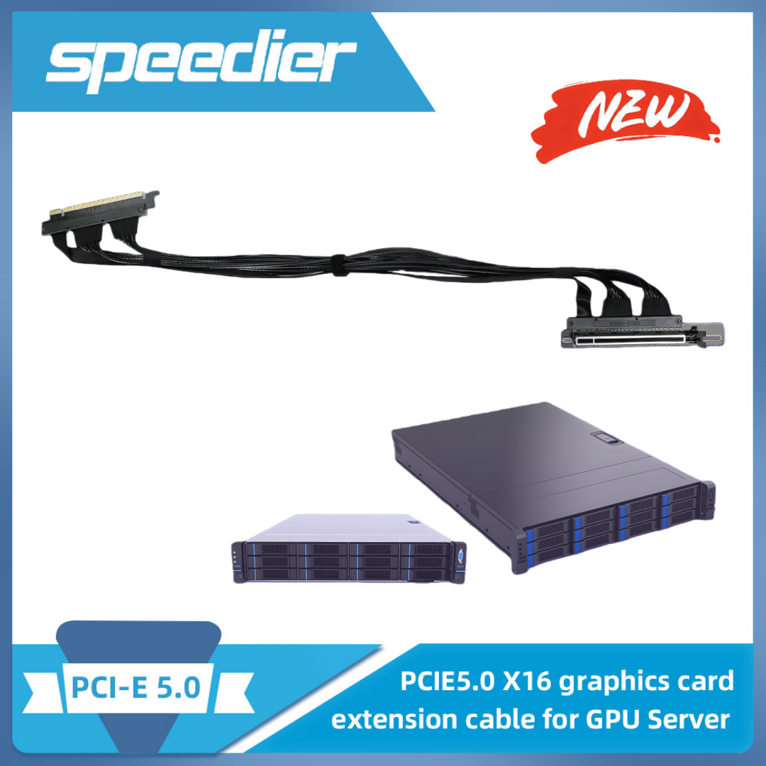 Pcie 5.0 Gpu Riser Cable - Câble d'extension de carte graphique GPU